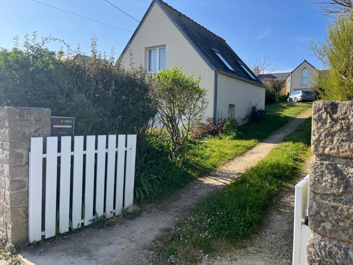 Le Penty à Kerfissien, Studio de plage Cléder Exterior foto